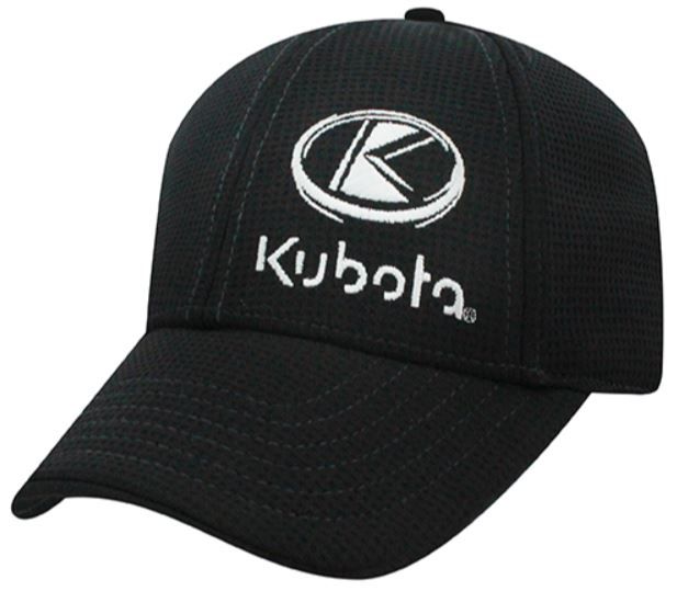 Kubota Wick-away Sure Fit Velcro Back Hat 
Style: KB07-1281 