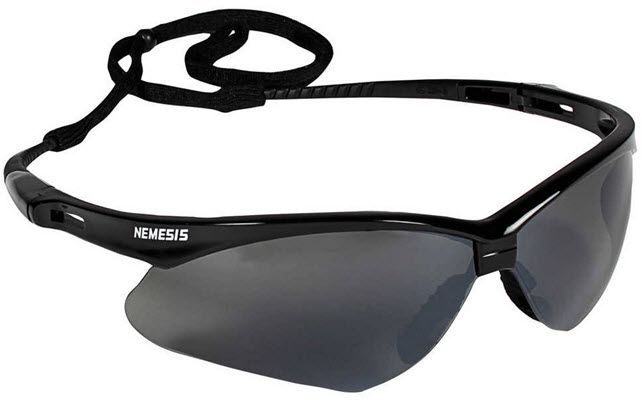 Nemesis Safety Glasses Smoke Lens 