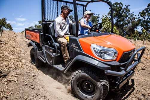 The RTVX900 handles hills with ease thanks to dynamic breaking