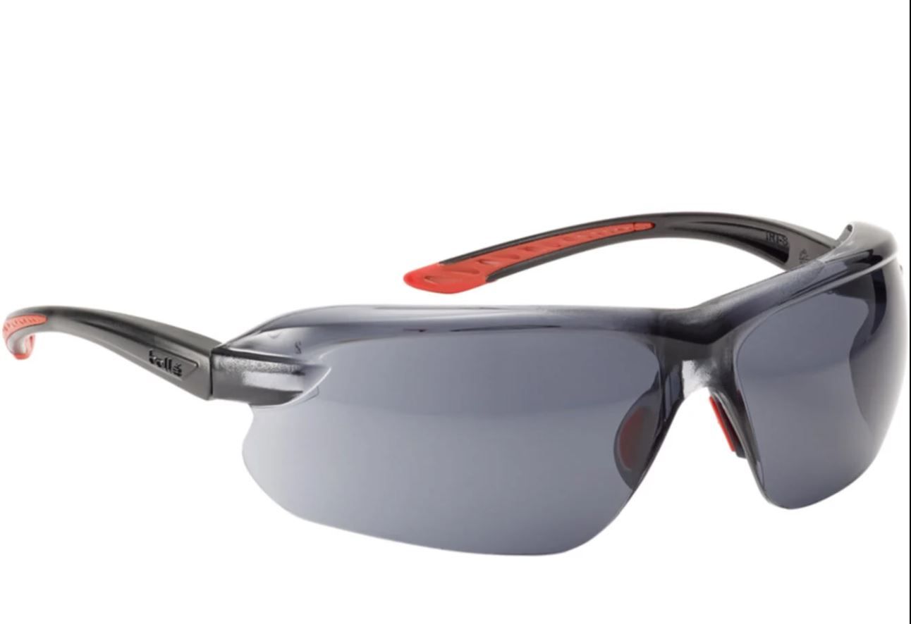 Bollé IRI-S Safety Glasses - Smoke