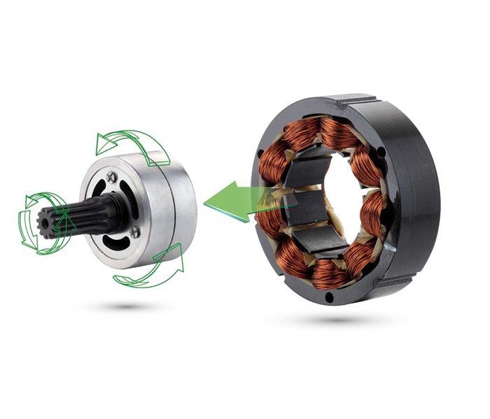 Brushless DC Motor - Get more power, more runtime and longer life than brushed motor.