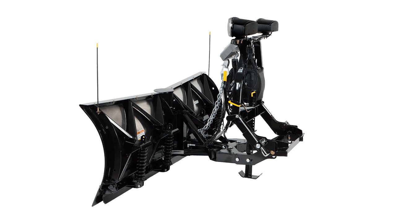 Fisher 8'6" XtremeV Stainless Steel V-Plow Side-View