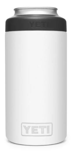 YETI Can Insulator Tall Colster 16oz in White