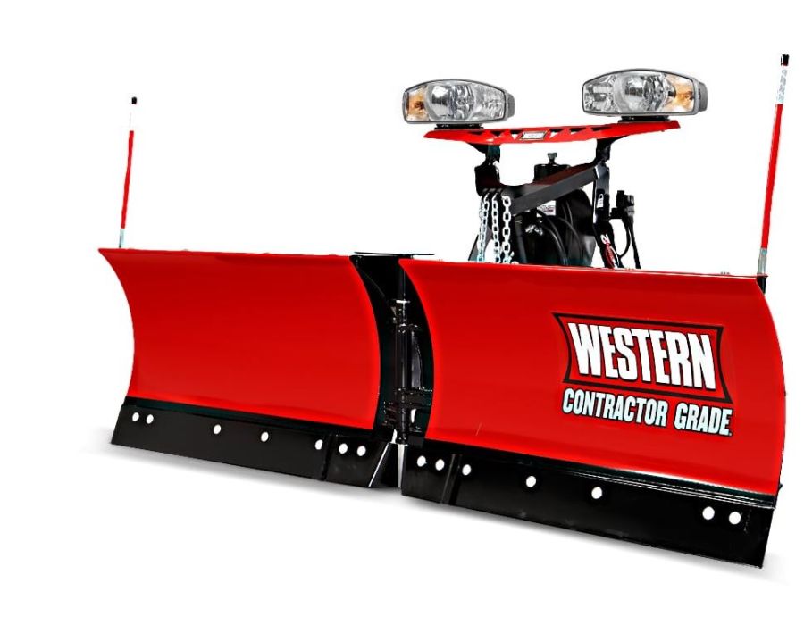 Western 7.5' Fleet Flex MVP Plus Snowplow - Steel
