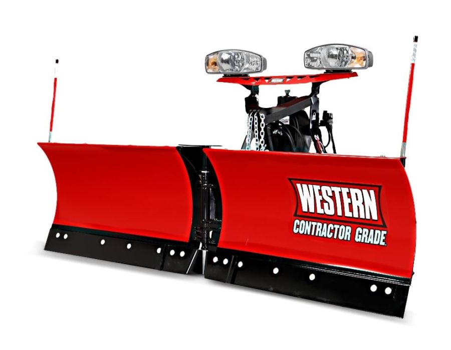 Western 9.5' Fleet Flex MVP Plus Snowplow - Steel