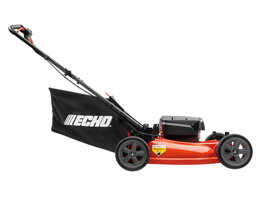 Side View of the ECHO 58V Lawn Mower Bare Tool (No Battery or Charger)