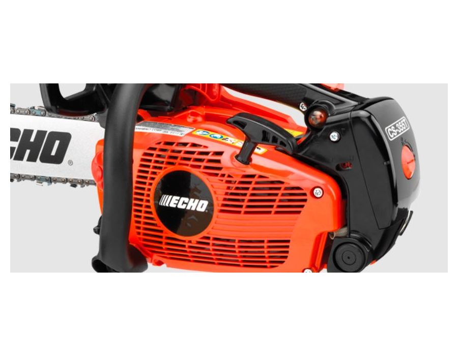 The ECHO CS355T Chainsaw has a 35.8 cc Professional-grade, 2-stroke engine which offers outstanding performance