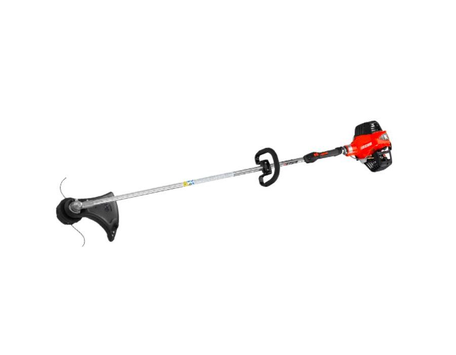 ECHO SRM-3020T Commercial Line Trimmer. This 30.5 cc high-performance professional-grade engine produces 1.8hp. The 2:1 gear reduction creates 28% more torque than SRM-3020.