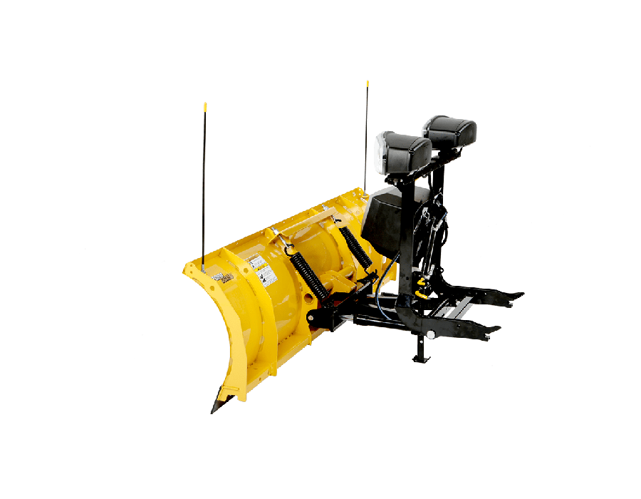 Fisher 7'2" Homesteader Plow Side-View