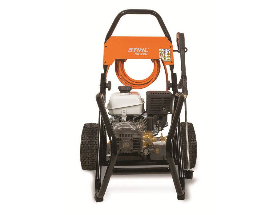 Front of the STIHL RB 600 pressure washer