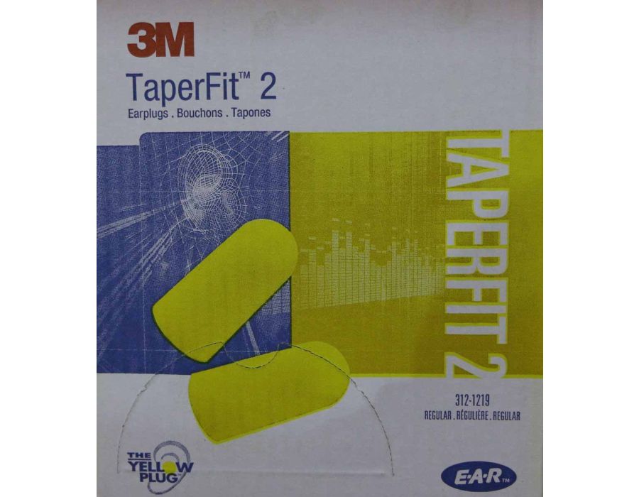 3M TaperFit2 Single-Use Earplugs