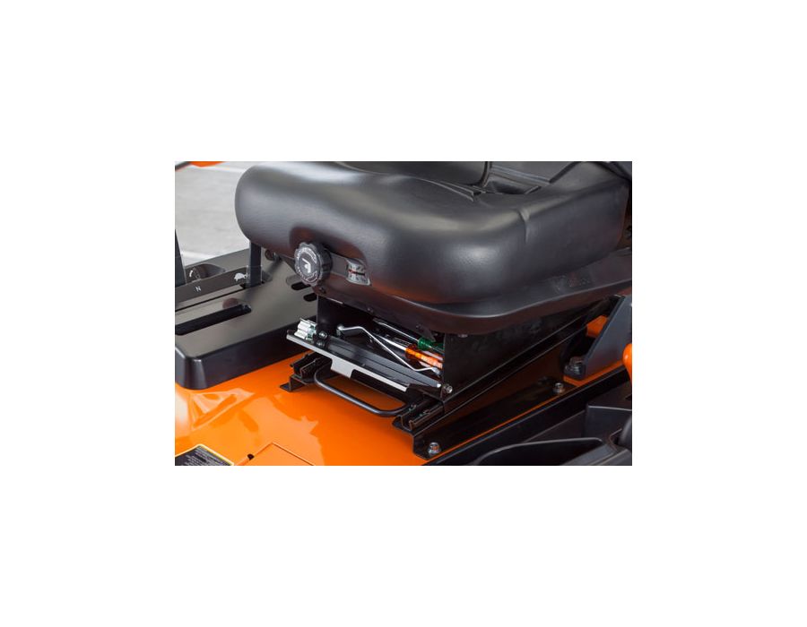 Conveniently located under the seat it provides fast access storage for your tools. It’s also an ideal place to store your operator manual for quick and easy reference while on the job.
