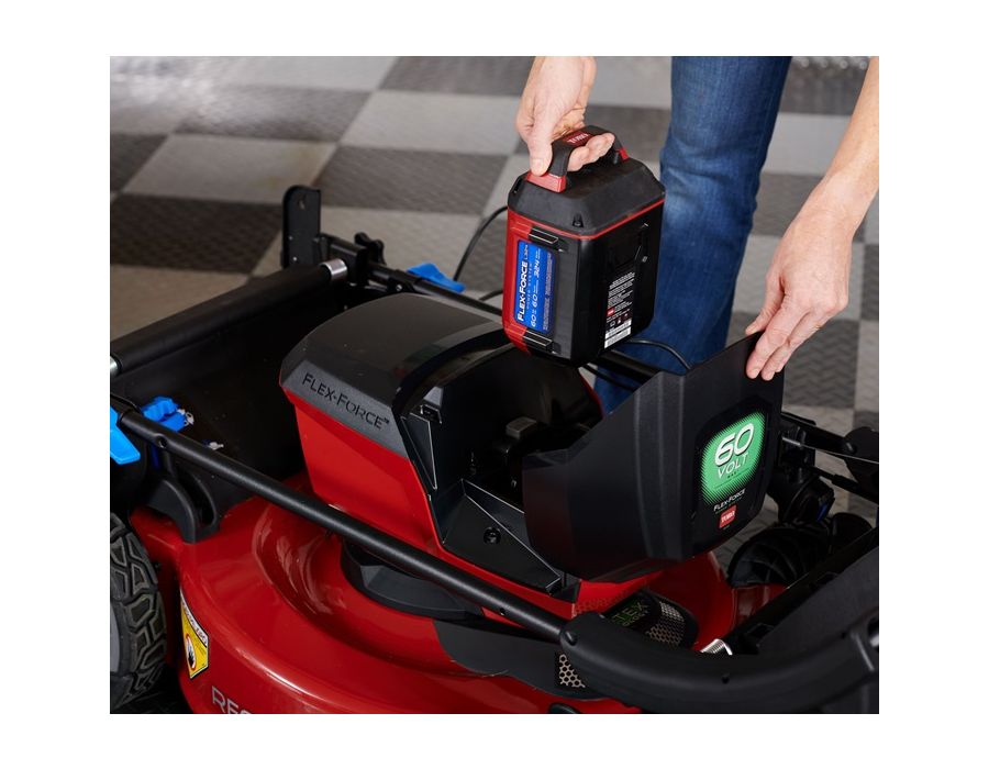 Starts the first time, every time! You can count on reliable starting and low maintenance with battery power. The 60 Volt battery has intelligent battery software to maximize run time and power.