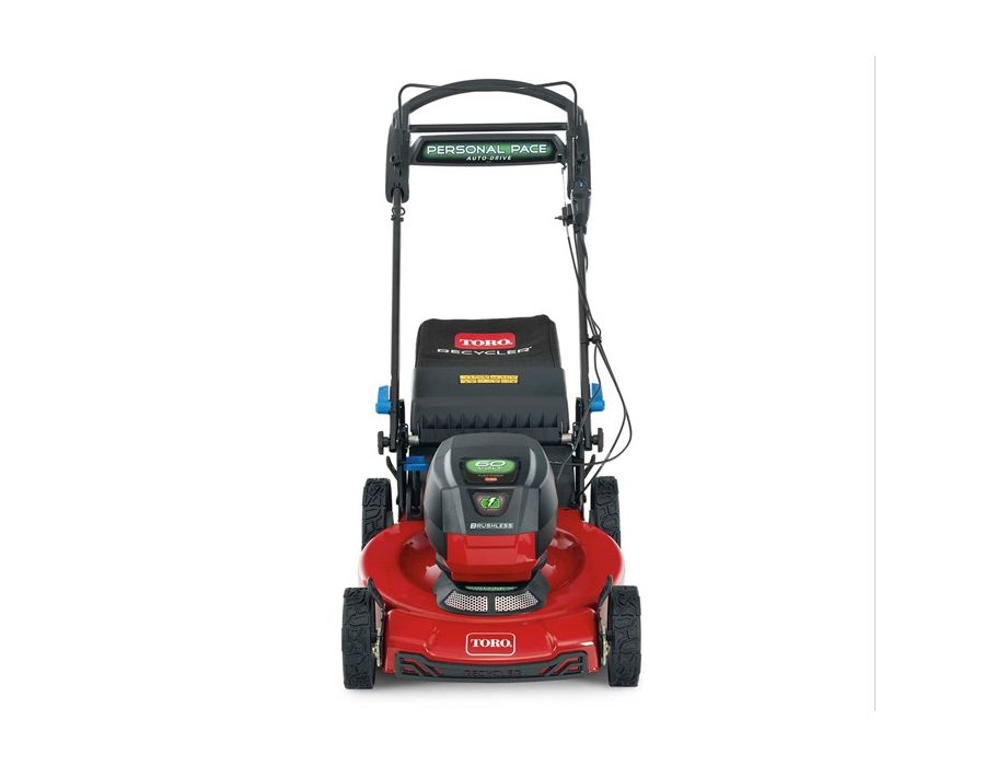 This Toro 21466 60-Volt* machine starts the first time, every time, and is built to last with a 22" steel deck!