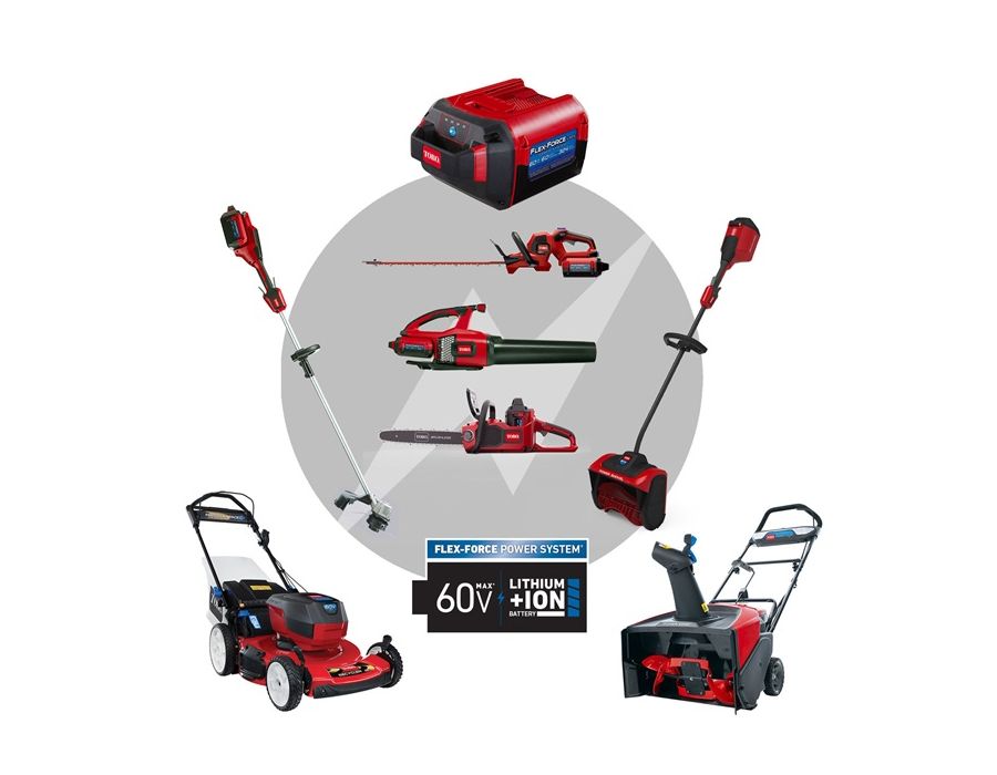 All-Season Power & Versatility- More products in the Flex-Force Power System®, from mowers to string trimmers to snow blowers. Use your mower battery to power all of these great tools!