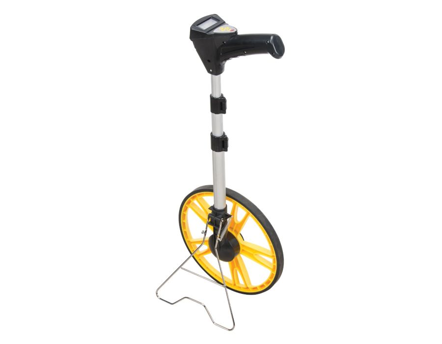 Measuring wheel - Large wheel model ensures accuracy and is ideal for uneven terrain
