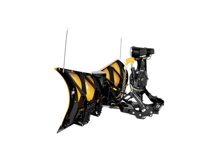 Fisher 8'6" XV2 PC Steel V-Plow Side-View