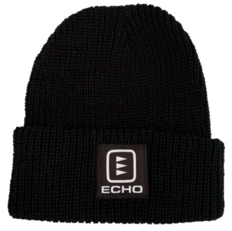 ECHO Toque Waffle Knit Black