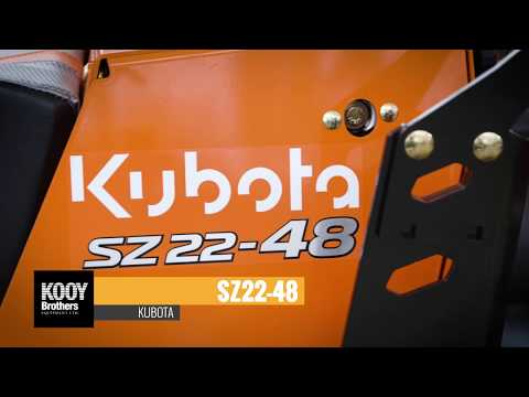 Kubota SZ22- 48 Commercial Stand-On Mower