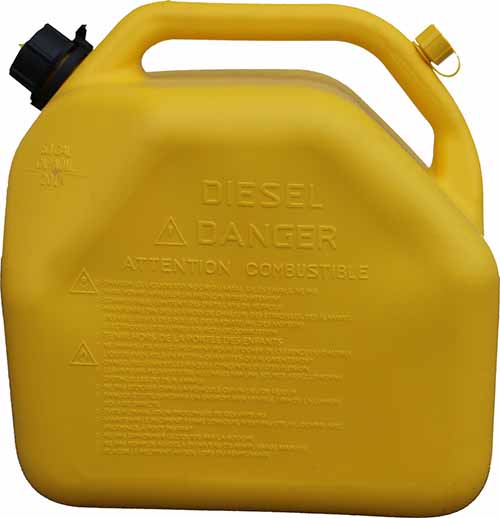 Gas Can Self-Venting 20L for Diesel Fuel by Scepter