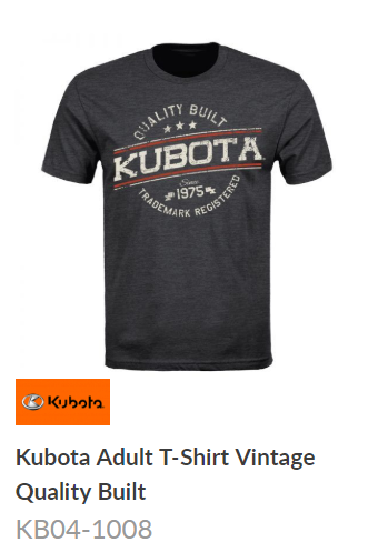 Kubota Shirt